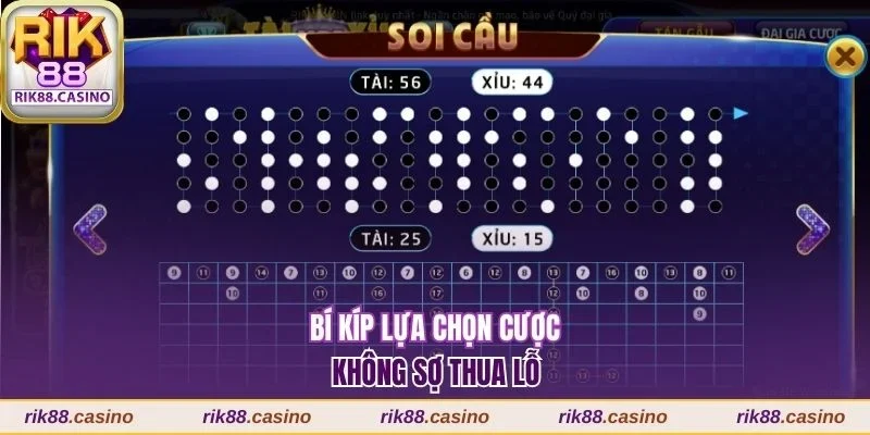 Tài Xỉu MD5 Vào Chơi Tại Rik88 Rất Dễ Thắng, Nhận Quà To 3 Bí kíp lựa chọn cược không sợ thua lỗ